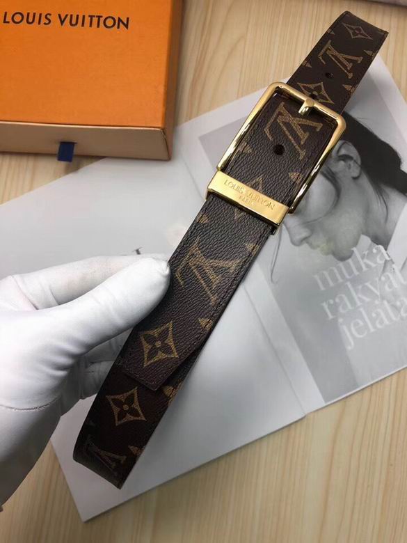 LV Belt 34mmX95-110cm 7D03
